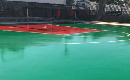 肇庆篮球场翻新地面